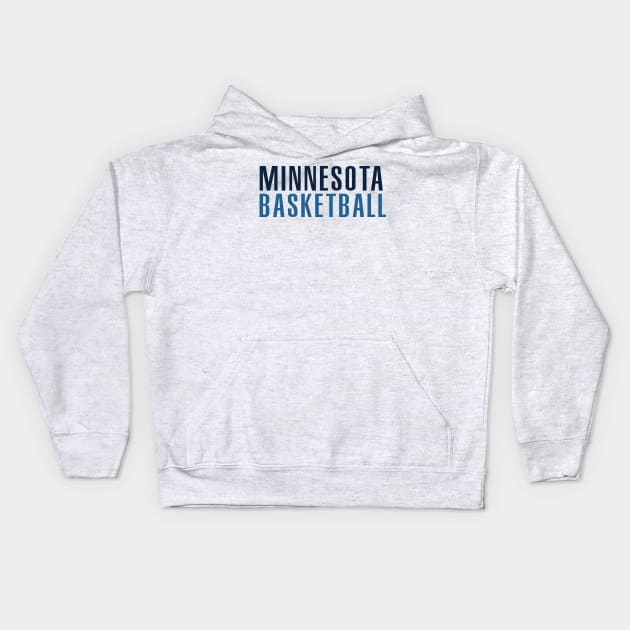 Minnesota Timberwolves Kids Hoodie by teakatir